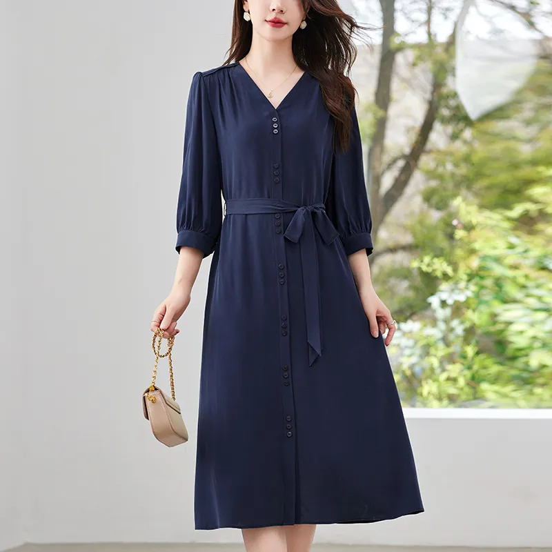 To The West Long Sleeved Dresses Women's-6
