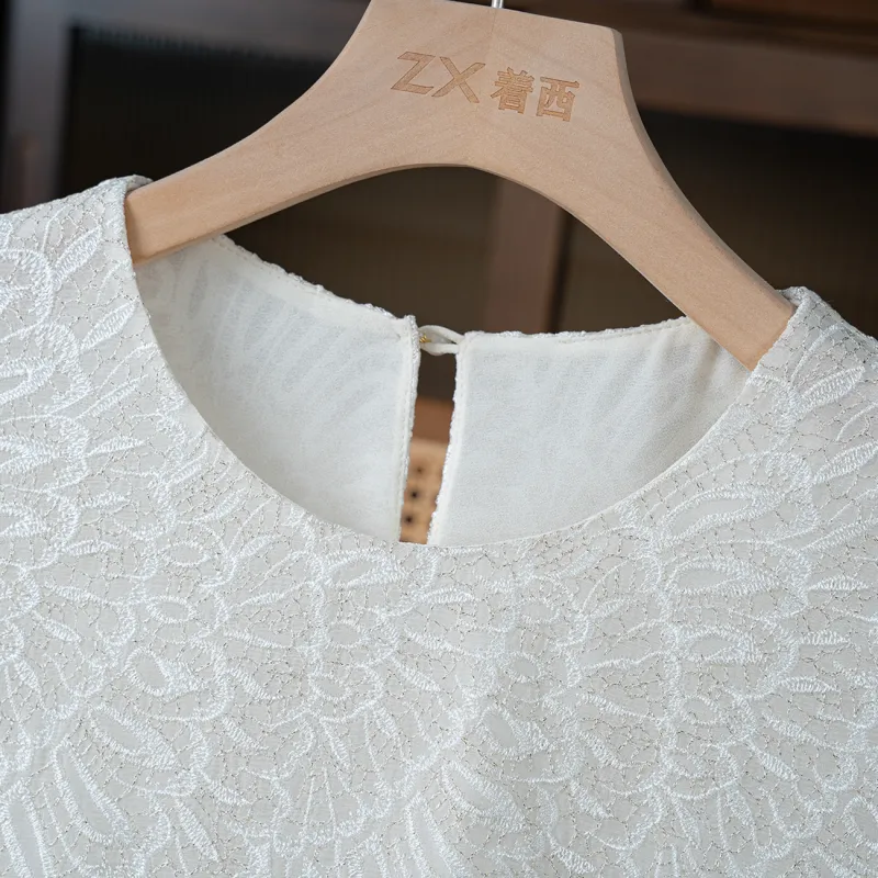To the west Shirts Women's Beige-3