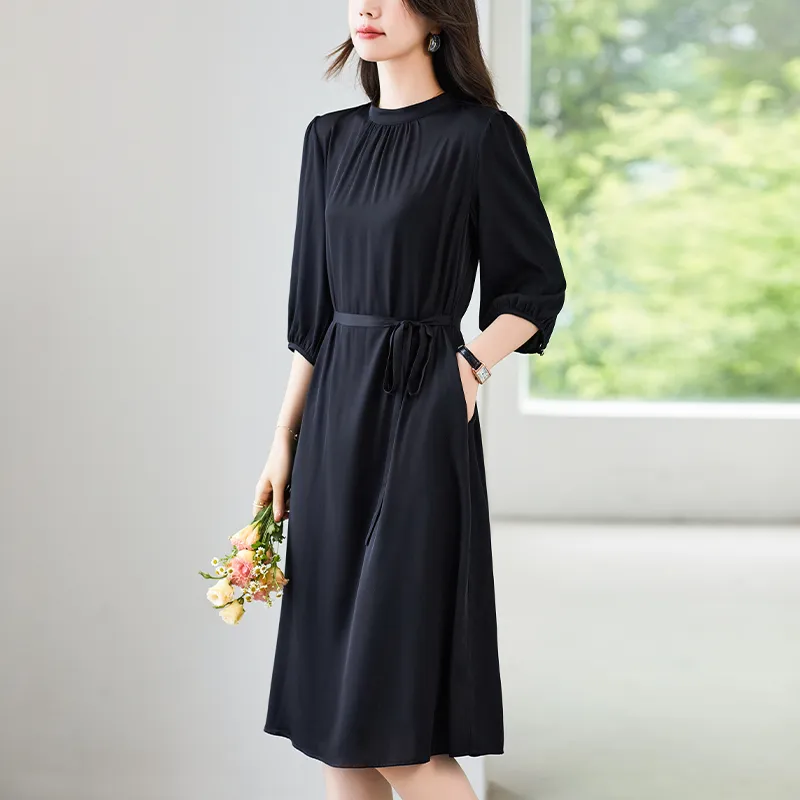 To The West Long Sleeved Dresses Women's-11