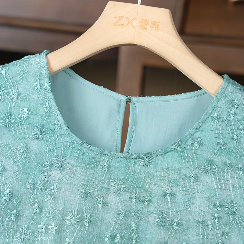 To The West Short Sleeved Dress Women's-3