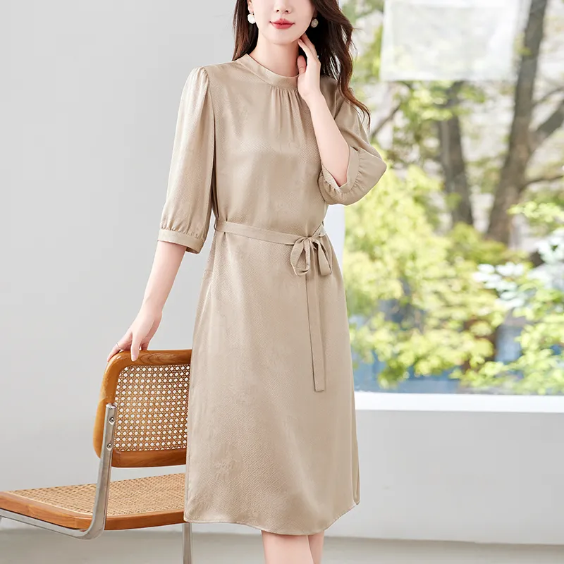 To The West Long Sleeved Dresses Women's-13