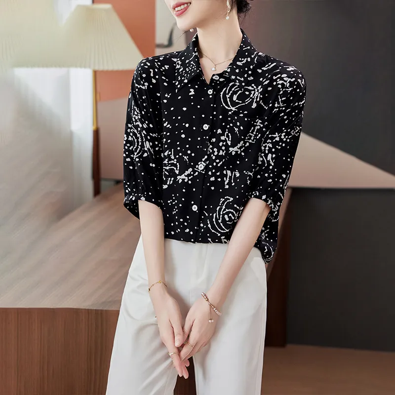 To The West Shirt Women's Starry Sky Rose-2