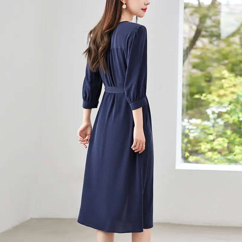 To The West Long Sleeved Dresses Women's-7
