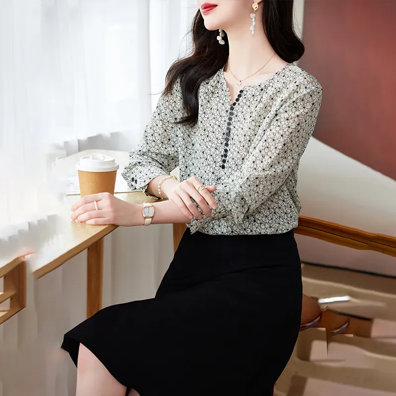 To The West Shirt Women's Small Floral-4