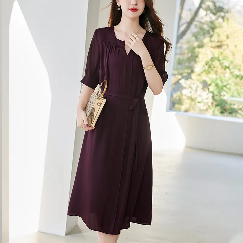 To The West Short Sleeved Dresses Women's-10