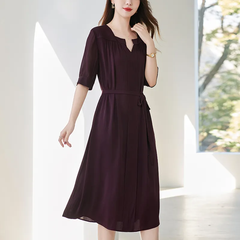 To The West Short Sleeved Dresses Women's-8