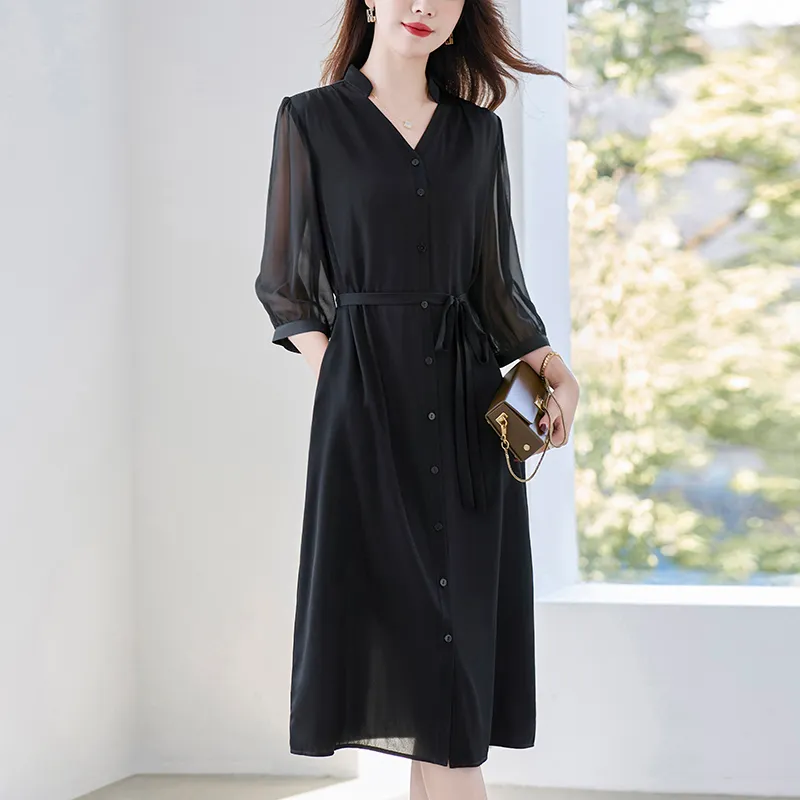 To The West Long Sleeved Dresses Women's-3