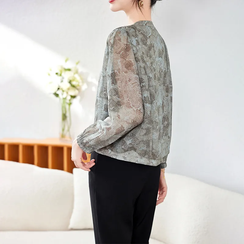 To The West Shirt Women's Small Floral-6