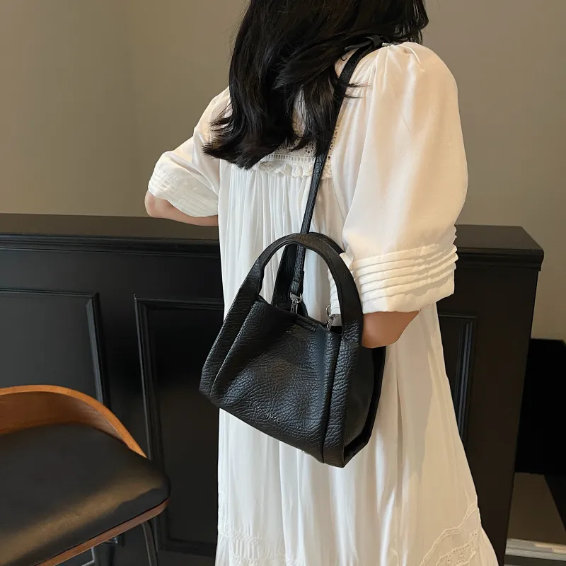ZAVC PU Crossbody One Shoulder Handbag Women's Silver/Black/White/Yellow-7