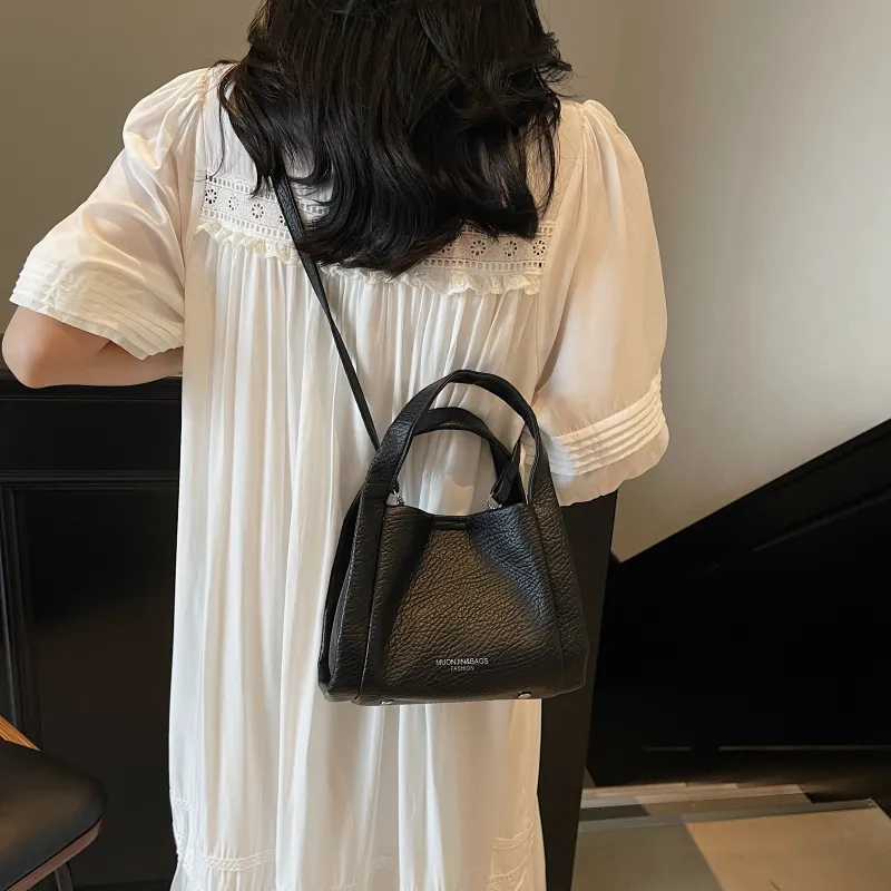 ZAVC PU Crossbody One Shoulder Handbag Women's Silver/Black/White/Yellow-9