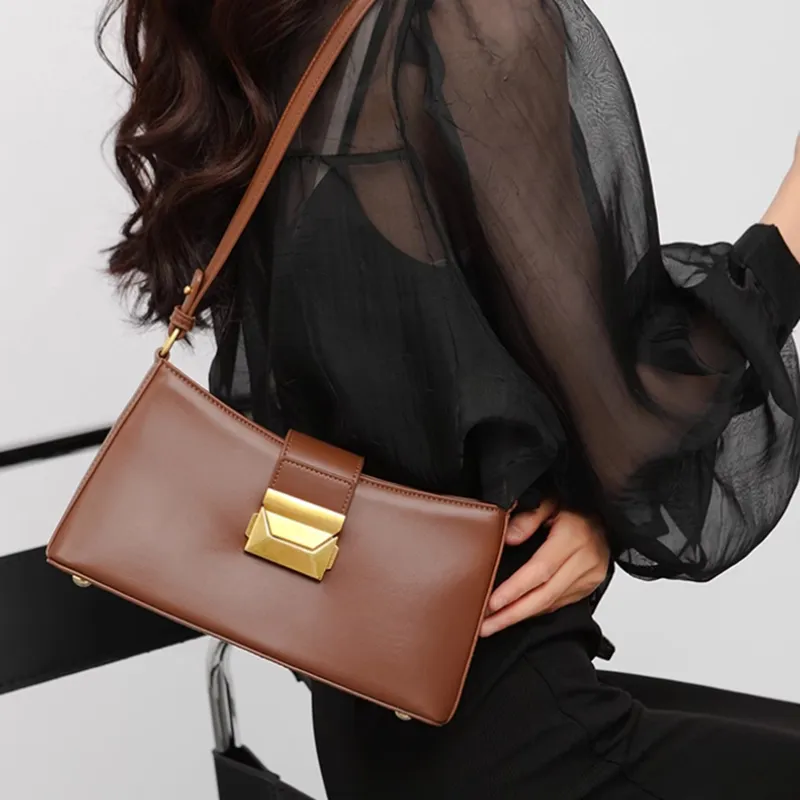 ZAVC Handbag, Shoulder Bag PU Women's Coffee/Mocha/Bordeaux Red/Moschino Black-5