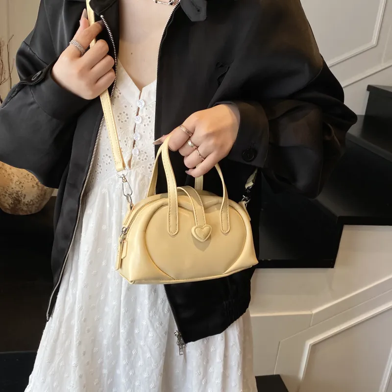 ZAVC PU One Shoulder Handbag Women's White/Black/Red/Blue/Yellow-22