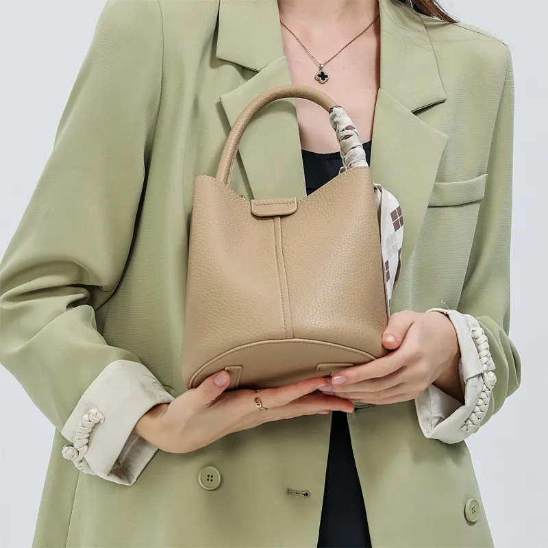 ZAVC PU Handbag Women's White/Black/Gray/Beige Yellow-11