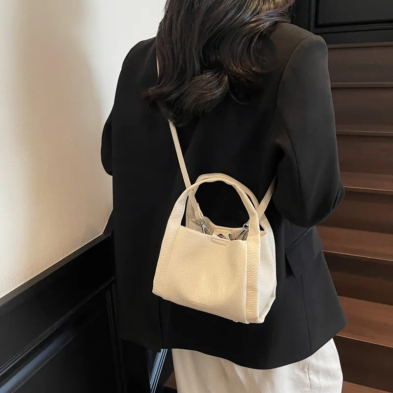 ZAVC PU Crossbody One Shoulder Handbag Women's Silver/Black/White/Yellow-15