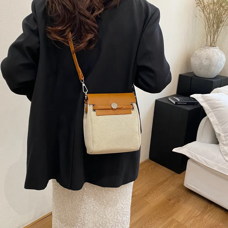 ZAVC PU Shoulder Bag Regular Women's Black & White/Black/Rose Red/Khaki/Light Brown/Green-18