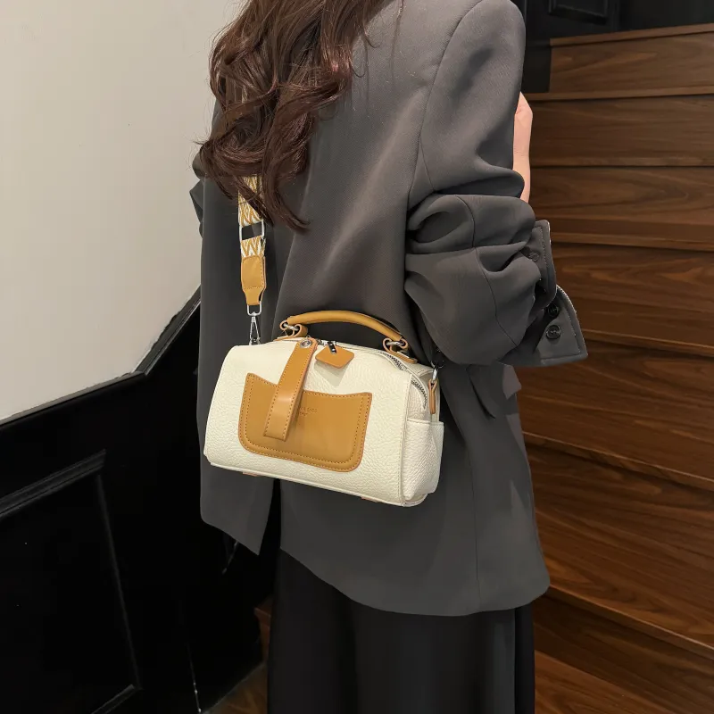 ZAVC PU One Shoulder Handbag Women's Multicolor-2