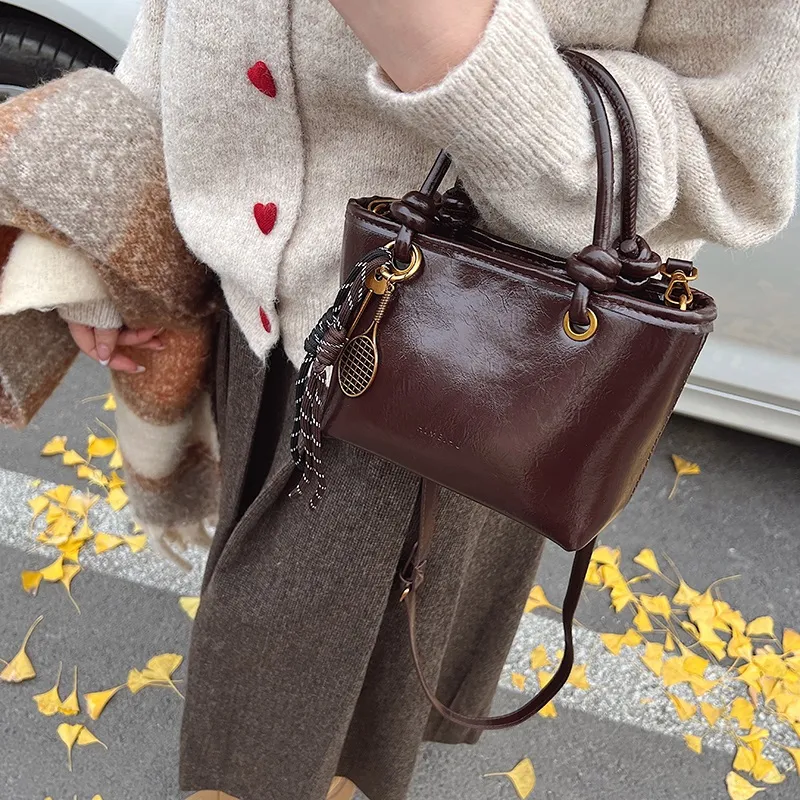 ZAVC PU Handbag Women's Black/Brown/Coffee/Red-18