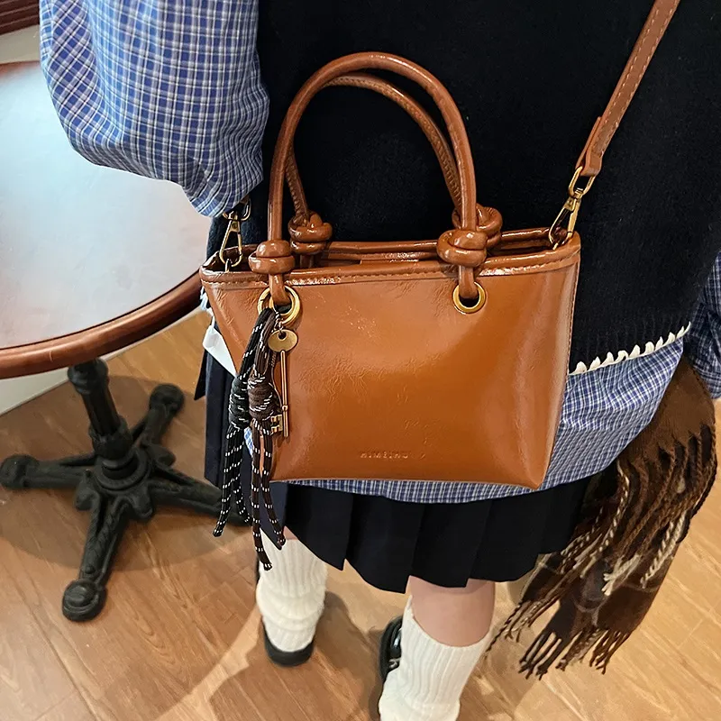ZAVC PU Handbag Women's Black/Brown/Coffee/Red-6