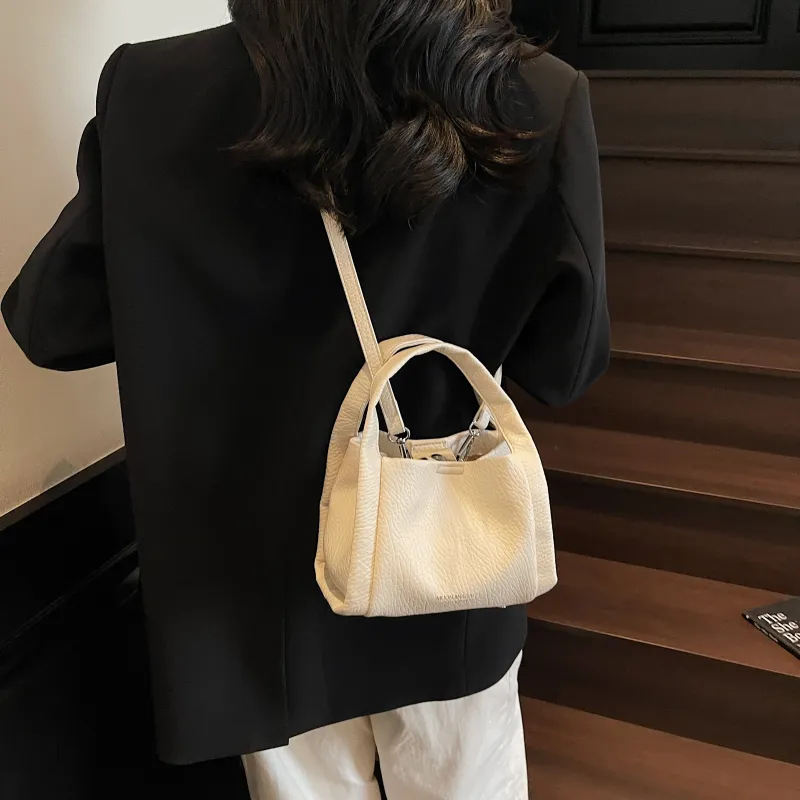 ZAVC PU Crossbody One Shoulder Handbag Women's Silver/Black/White/Yellow-14