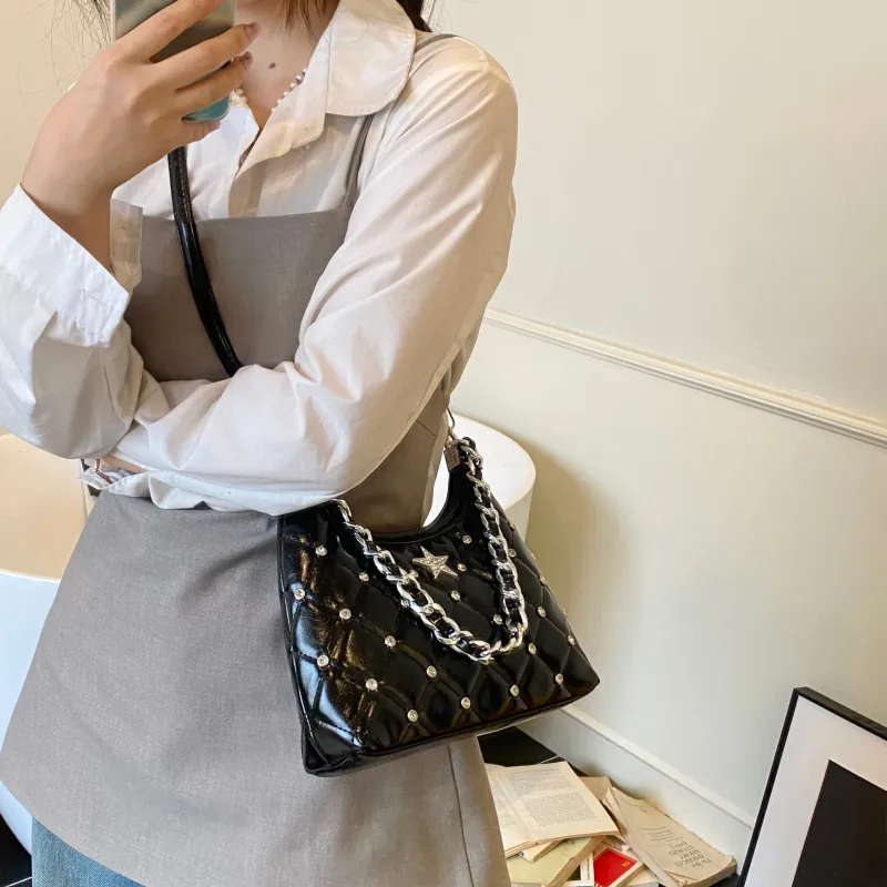 ZAVC PU Crossbody Bag, Shoulder Bag Regular Women's White/Black/Silver/Blue/Yellow-7