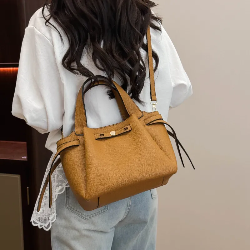 ZAVC PU Handbag Regular Women's Gray Blue/Black/Light Brown/Pink-12