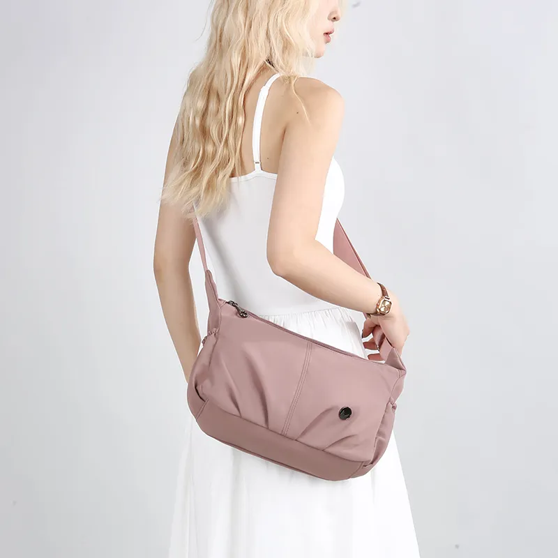 ZAVC Polyester Shoulder Bag Women's Blue/Pink/Black/Gray/Khaki/Jasper/Light Green-6