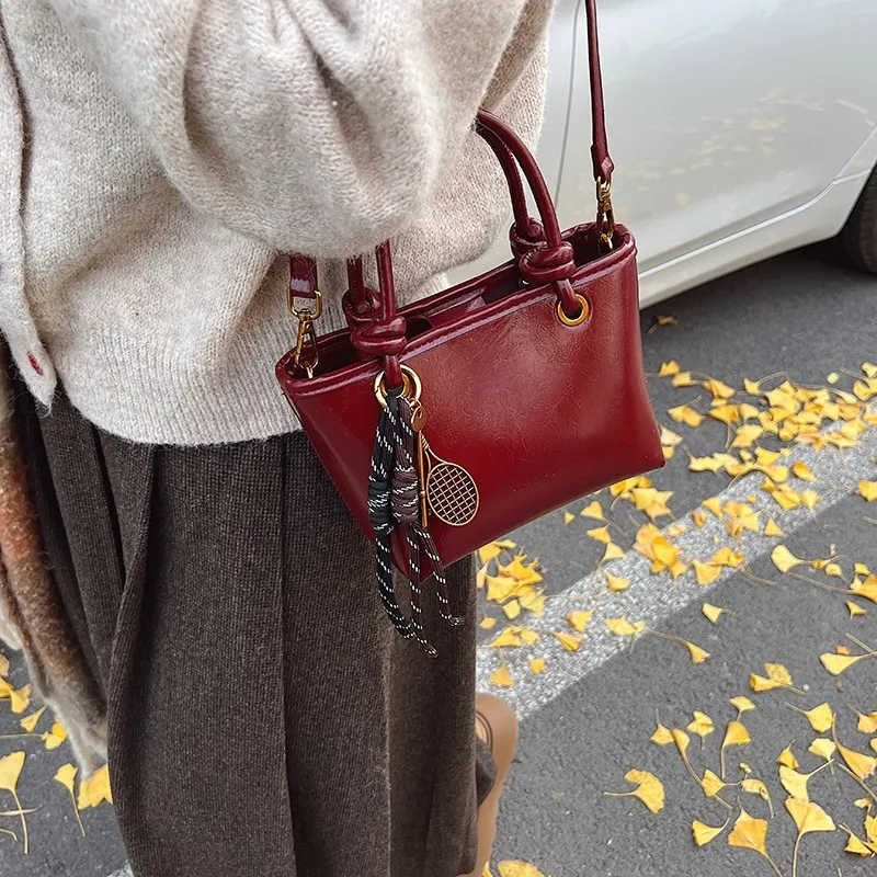 ZAVC PU Handbag Women's Black/Brown/Coffee/Red-26
