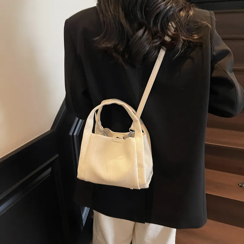 ZAVC PU Crossbody One Shoulder Handbag Women's Silver/Black/White/Yellow-12