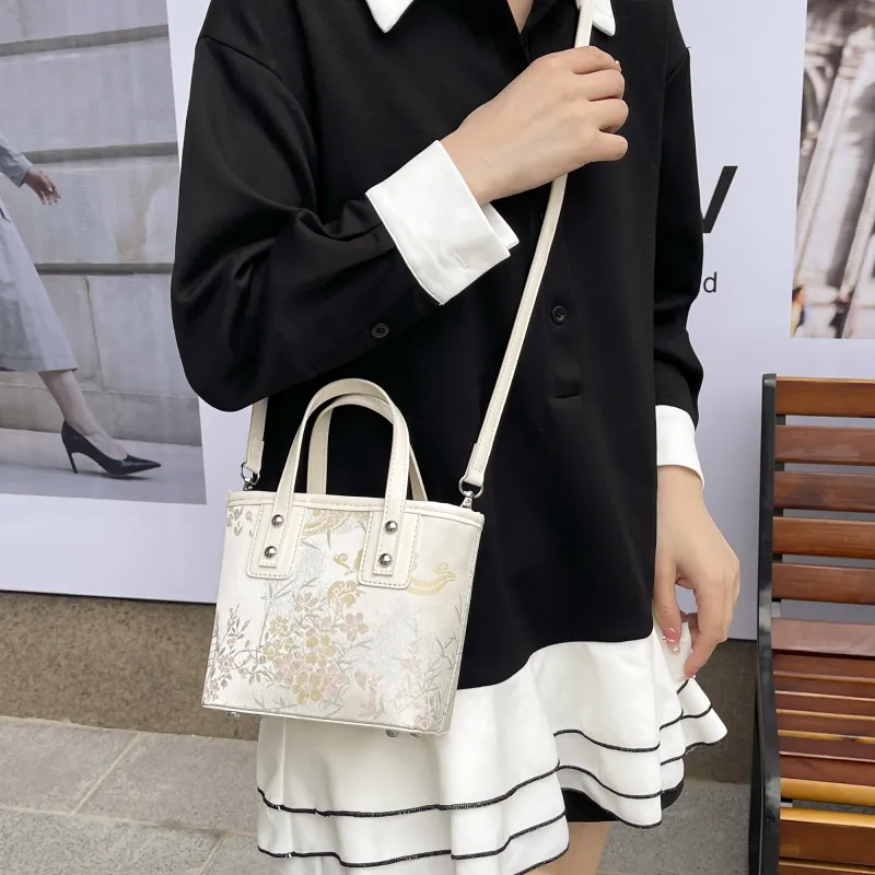 ZAVC Polyester Crossbody One Shoulder Handbag Women's Multicolor-3