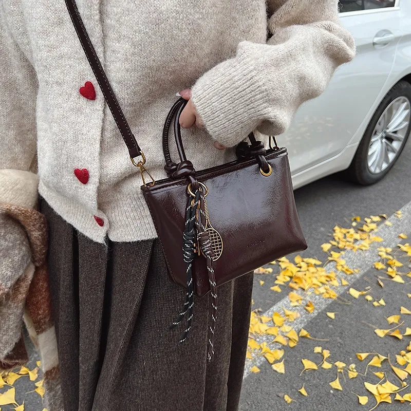 ZAVC PU Handbag Women's Black/Brown/Coffee/Red-21