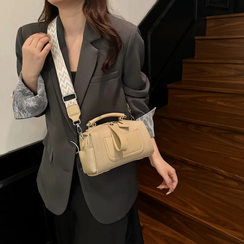 ZAVC PU One Shoulder Handbag Women's Multicolor-17