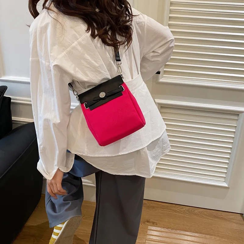 ZAVC PU Shoulder Bag Regular Women's Black & White/Black/Rose Red/Khaki/Light Brown/Green-13