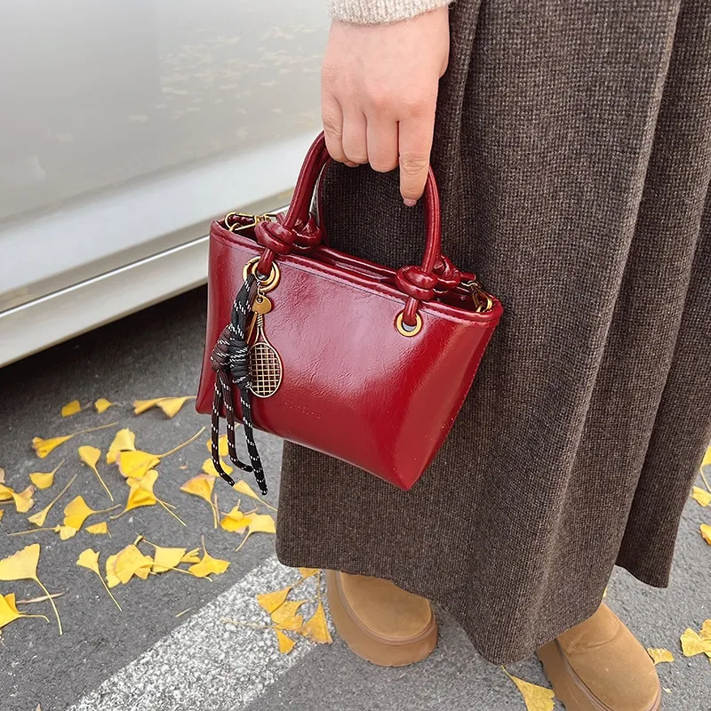 ZAVC PU Handbag Women's Black/Brown/Coffee/Red-25