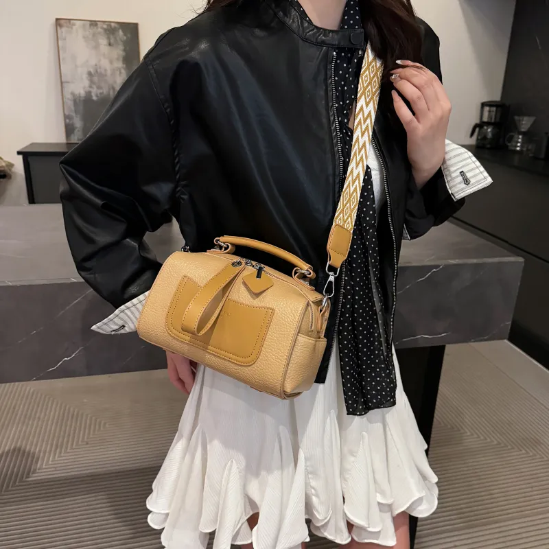ZAVC PU One Shoulder Handbag Women's Multicolor-23