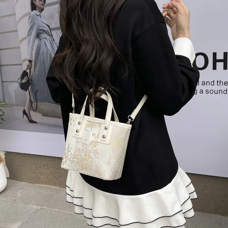 ZAVC Polyester Crossbody One Shoulder Handbag Women's Multicolor-4