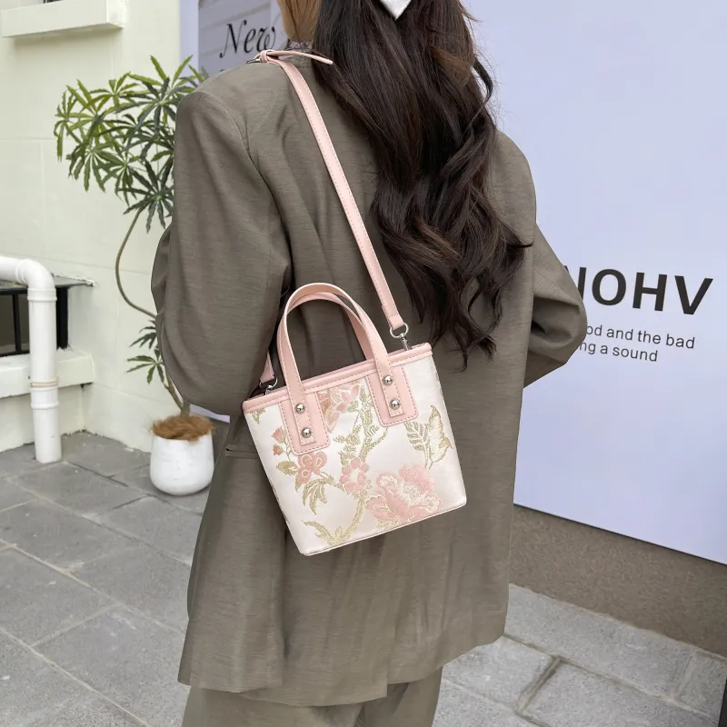 ZAVC Polyester Crossbody One Shoulder Handbag Women's Multicolor-14
