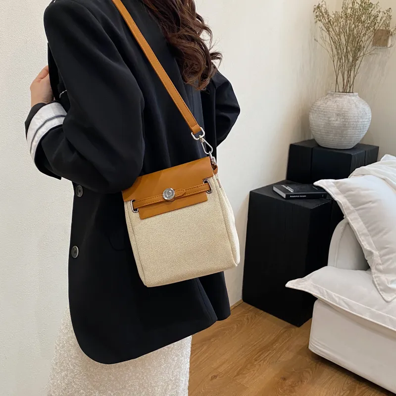 ZAVC PU Shoulder Bag Regular Women's Black & White/Black/Rose Red/Khaki/Light Brown/Green-19