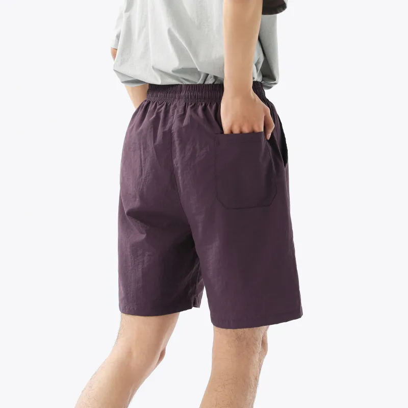 GEWO Jewel Commute Moisture Wicking Sports Casual Loose Fit Versatile Five Button Shorts Unisex-5
