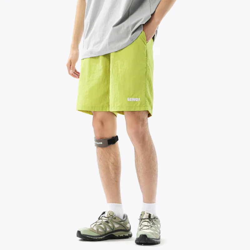GEWO Jewel Commute Moisture Wicking Sports Casual Loose Fit Versatile Five Button Shorts Unisex-15