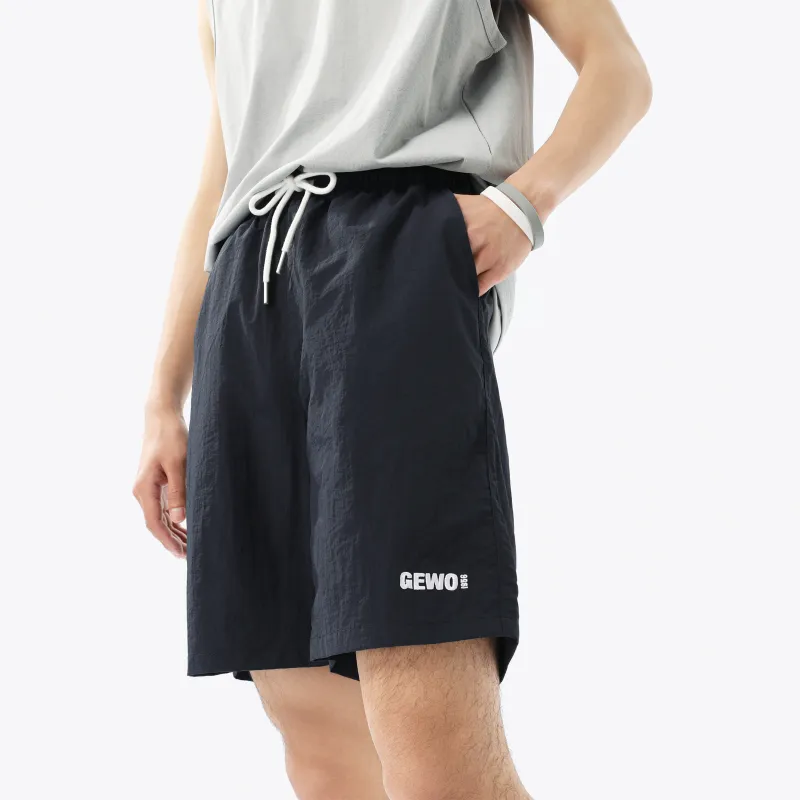 GEWO Jewel Commute Moisture Wicking Sports Casual Loose Fit Versatile Five Button Shorts Unisex-9