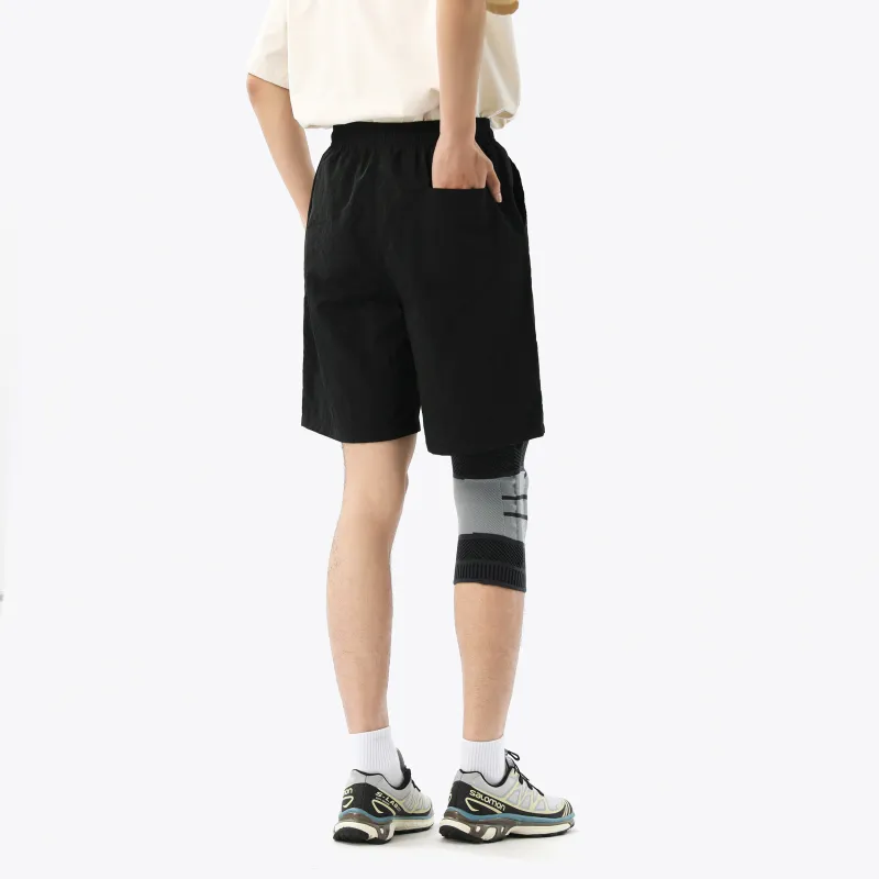 GEWO Jewel Commute Moisture Wicking Sports Casual Loose Fit Versatile Five Button Shorts Unisex-22