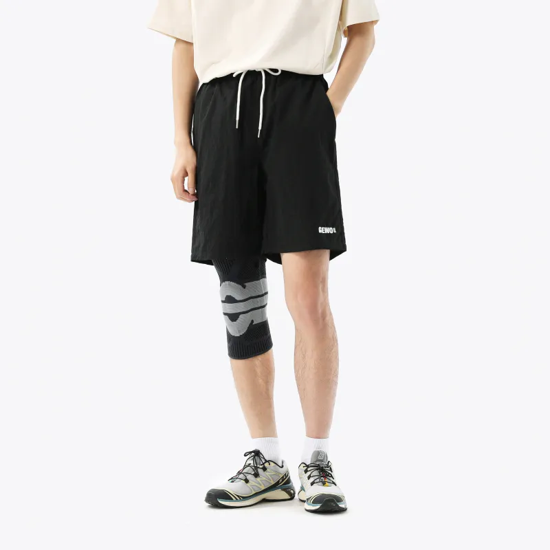 GEWO Jewel Commute Moisture Wicking Sports Casual Loose Fit Versatile Five Button Shorts Unisex-21