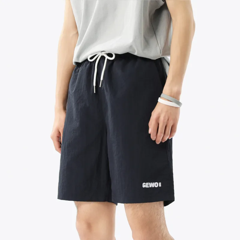 GEWO Jewel Commute Moisture Wicking Sports Casual Loose Fit Versatile Five Button Shorts Unisex-8