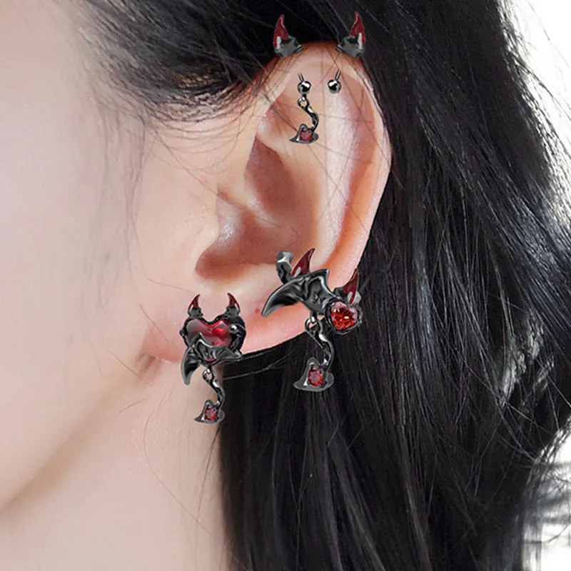 Masw Copper Alloy Clip On Earrings Women's-1