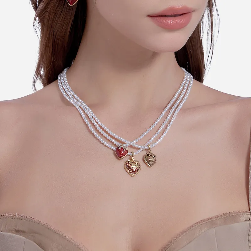 Masw Copper Alloy Necklaces Women's-1