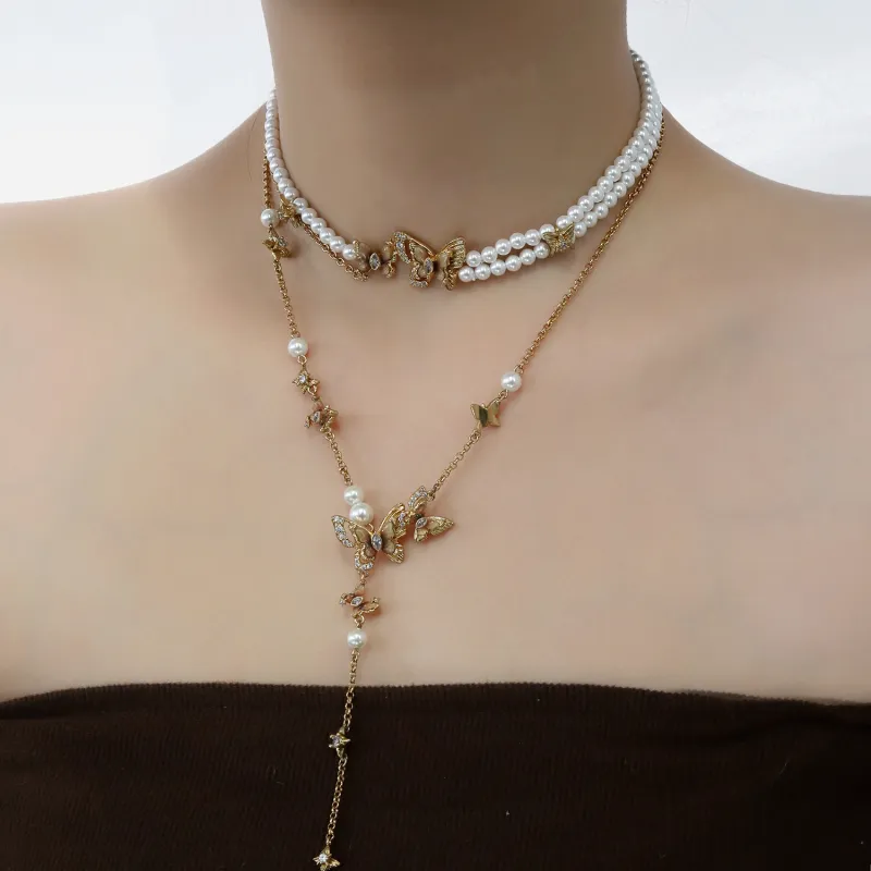 Masw Copper Alloy Necklaces Women's-1