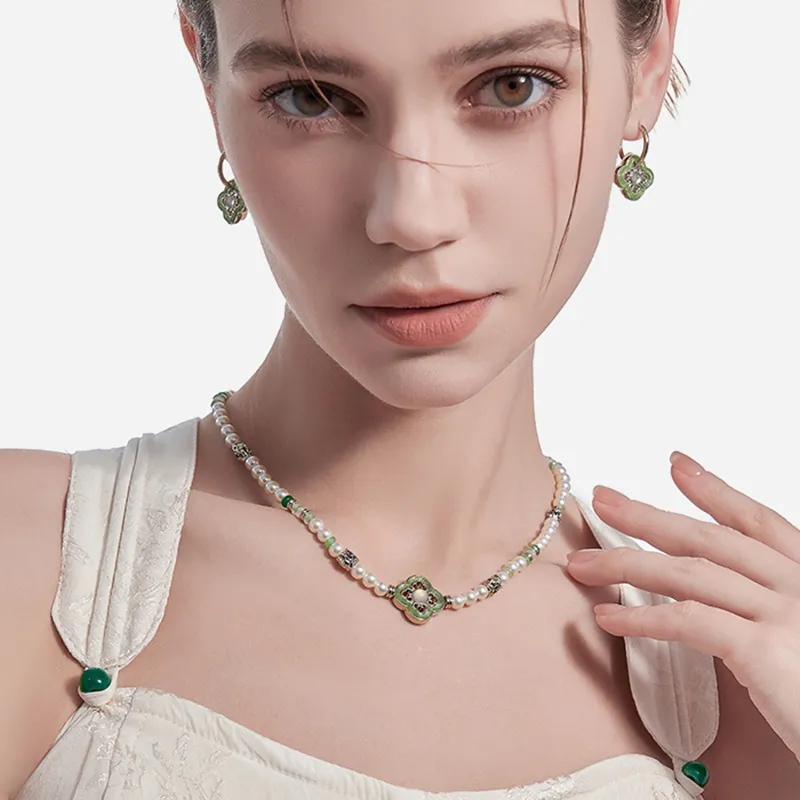 Masw Copper Alloy Necklaces Women's-3
