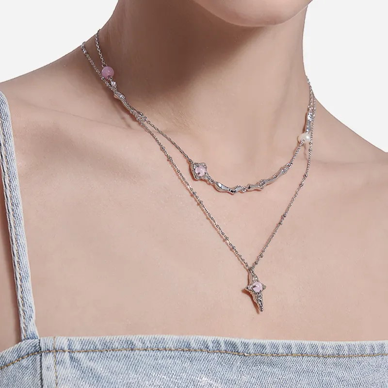 Masw Gold Plated Copper Necklaces Women's-3