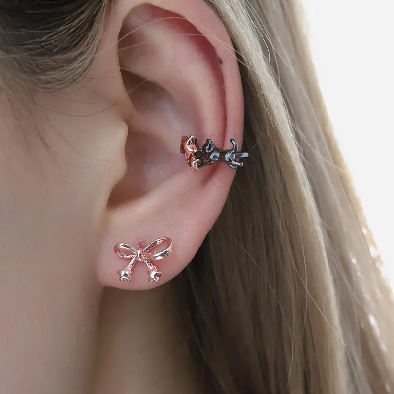 Masw Copper Alloy Clip On Earrings Women's-3