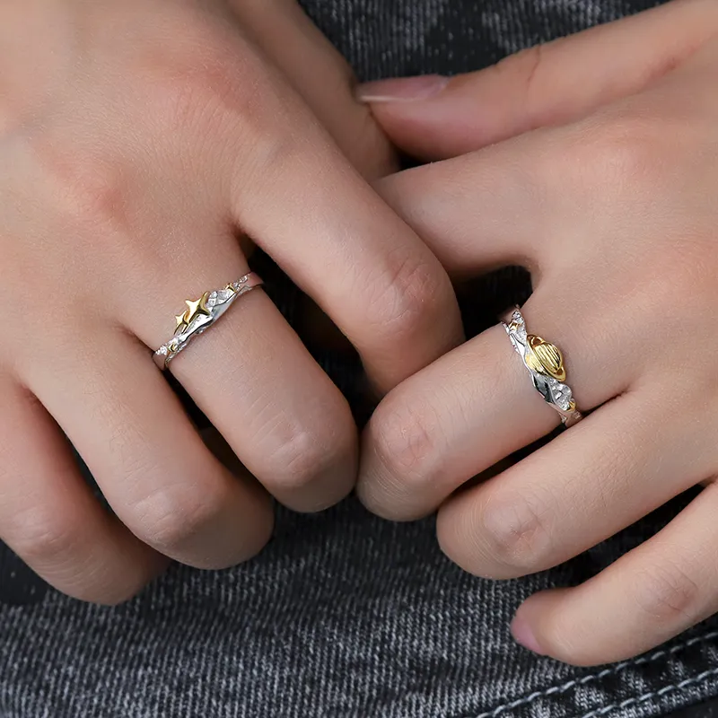 Masw 925 Sterling Silver Rings Unisex-1